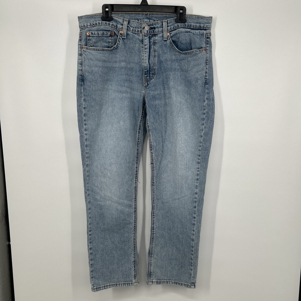 Levi's 541 Athletic Fit Men's Jeans 34x30 Light Wash Blue Denim Straight Leg